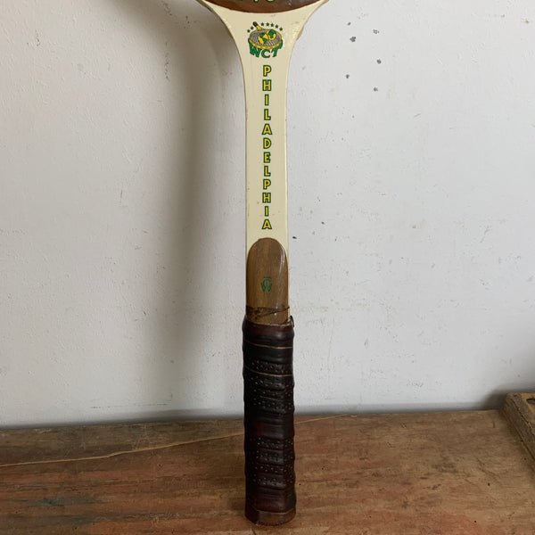 Vintage Holz Tennisschläger von WCT