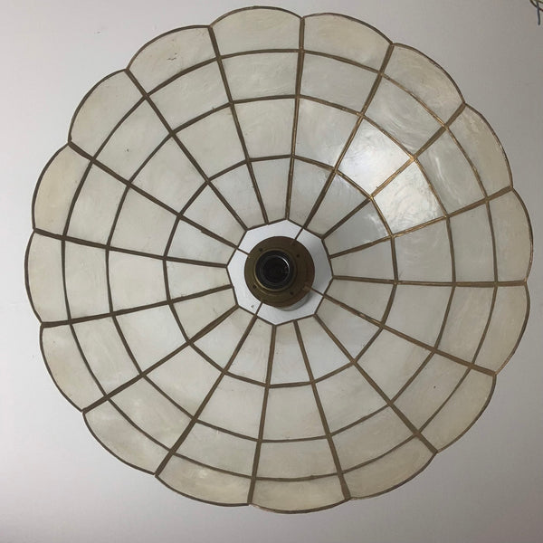 Vintage Perlmutt Deckenlampe