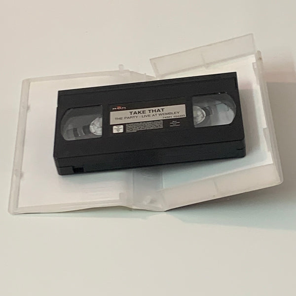 VHS Video Kassette Take That The Party Live At Wembley