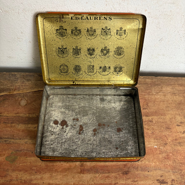 Vintage Cigaretten Blechdosen Prince de Monaco Ed. Laurens