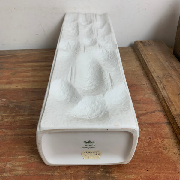 Große Op Art Porzellan Vase von Martin Freyer für Rosenthal