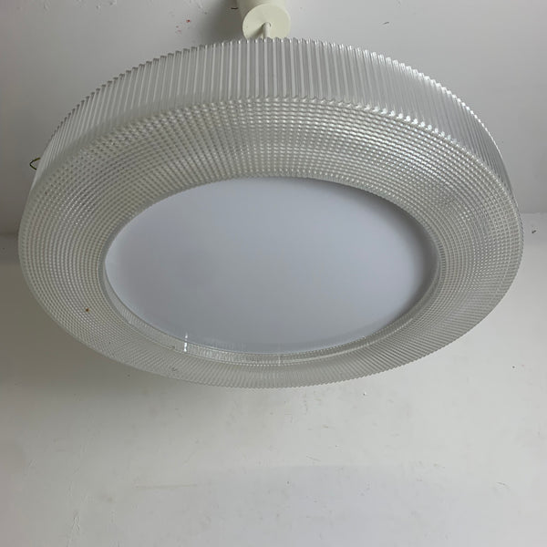 Vintage Deckenlampe Prisma Acryl