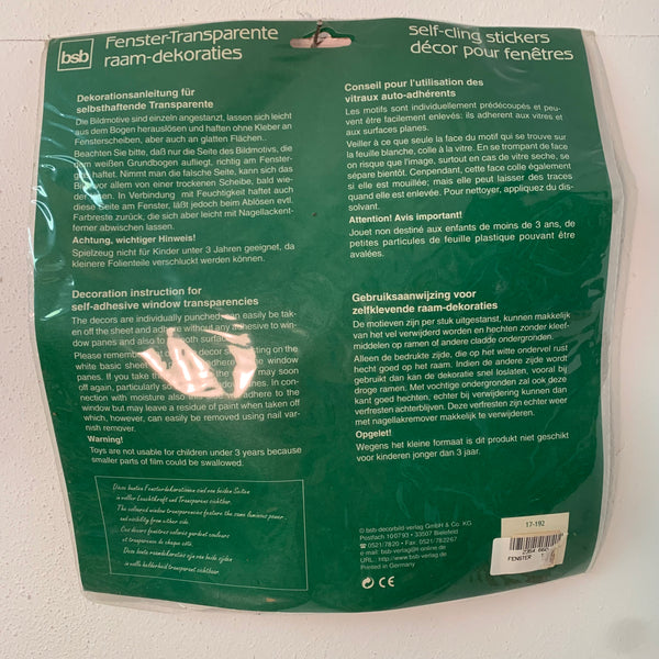 Vintage Disney Fenster Transparente