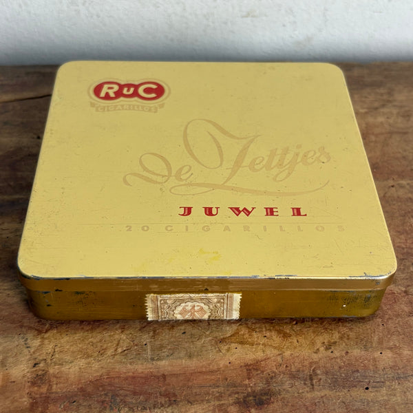 Vintage Blechdose Zigarillo RUC De Jettjes Juwel