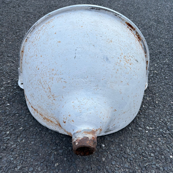 Antikes Emaille Gusseisen Waschbecken