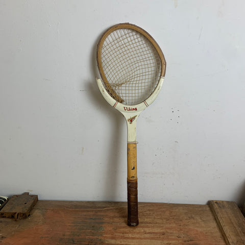 Vintage Holz Tennisschläger Viking