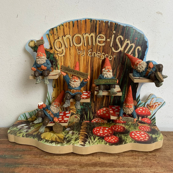 6 Gnome isms by Enesco