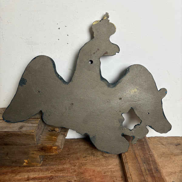 Wandrelief Preussischer Adler aus Gußeisen