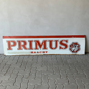 Vintage Blechschild Primus Bier
