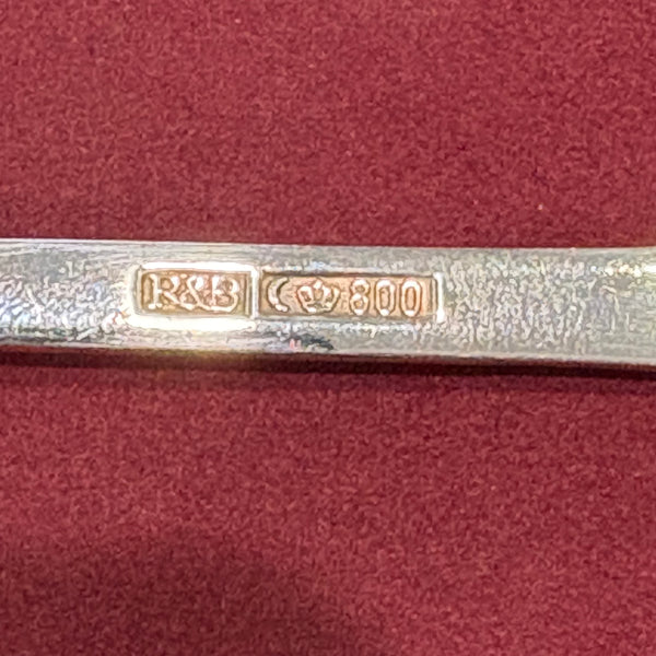 8 Tafellöffel Alt-Spaten 800er Silber von Robbe und Berking