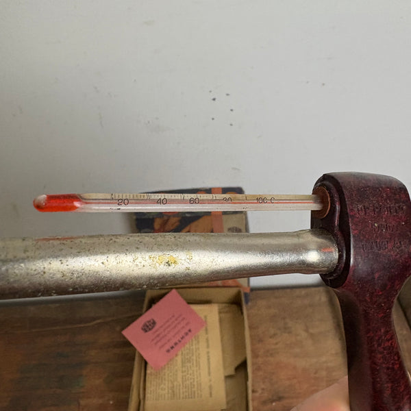 Vintage Dampfkonservierer
mit Thermometer von Perfa