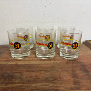 6er Set Caipirinha 51 Gläser