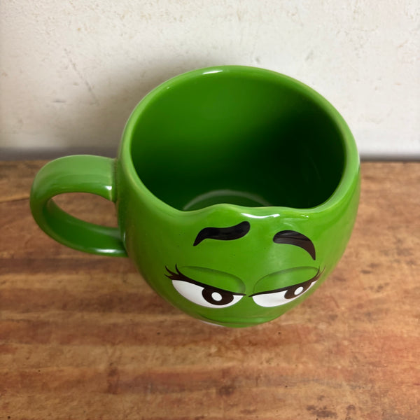 Große Kaffee Tasse Green M&M Mug