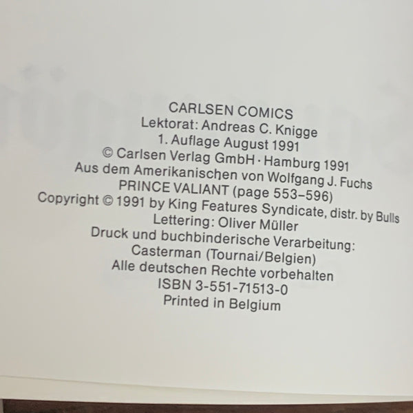 Comic Prinz Eisenherz Band 13 Die Sonnengöttin