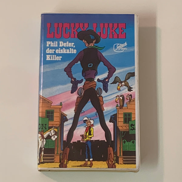 VHS Video Kassette Lucky Luke Phil Defer, der eiskalte Killer