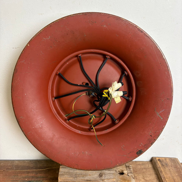 Vintage große vergoldete Deckenlampe mit 9 Leuchten von Banci Firenze