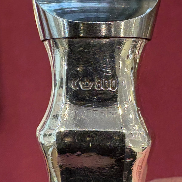 8 Tafelmesser Alt-Spaten 800er Silber von Robbe und Berking