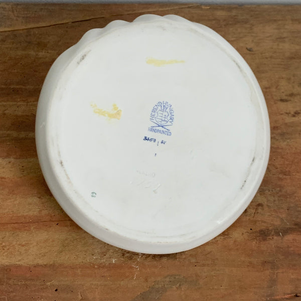 Platte mit Fischkopf Apponyi grün von Herend Porzellan