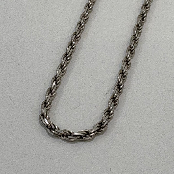 Elegante Seilkette Sterling Silber