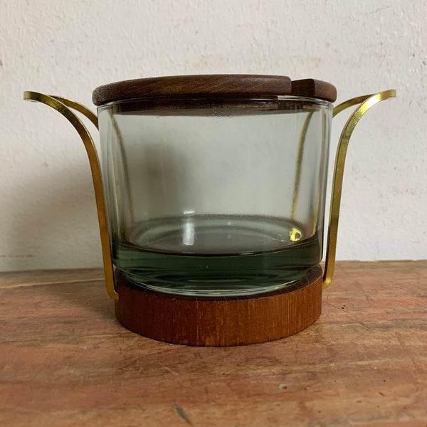 Vintage dänisches Design Marmeladen Glas