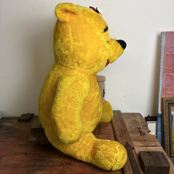 Vintage Winnie the Pooh Bär XL Plüsch Figur