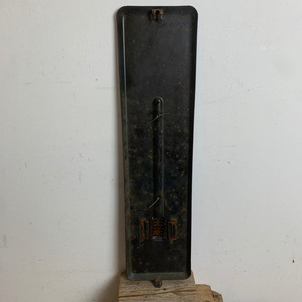 Vintage Emaille Schild Thermometer Varta Qualitäts Batterien