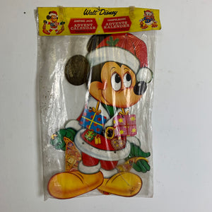 Vintage Hampelmann Adventskalender Mickey Mouse von Disney