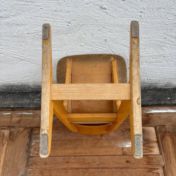 Vintage kleiner Kinderstuhl Schule von Casala
