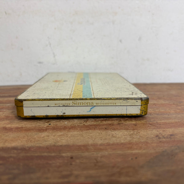 Vintage Blechdose Simona Cigaretten