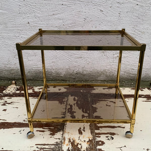 Vintage Barwagen, Beistelltisch im Hollywood Regency Style