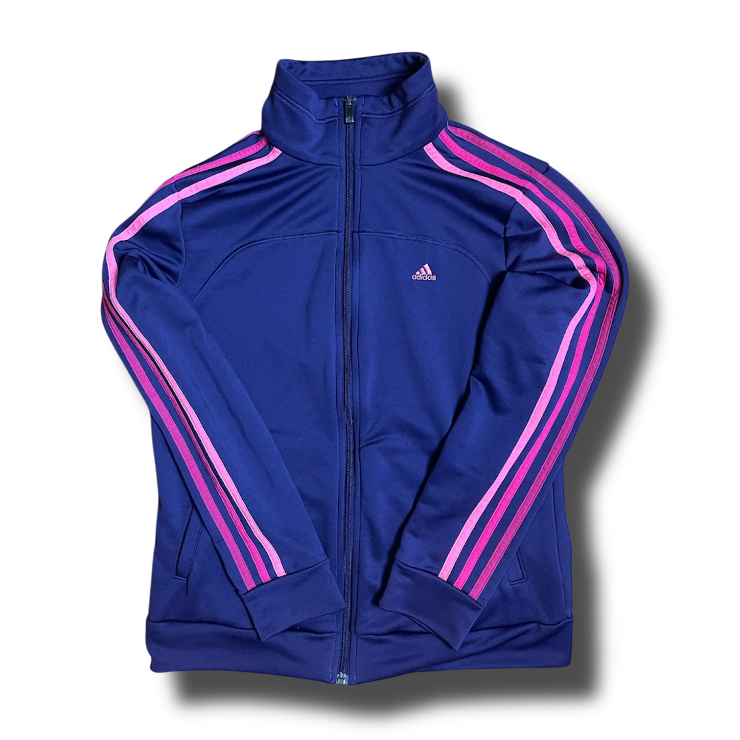 Adidas Trainingsjacke Vintage in Lila Pink
