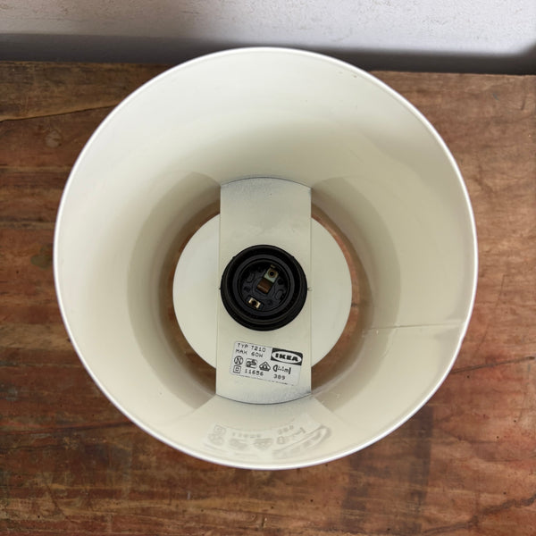 Vintage Metall Deckenlampe T210 von Ikea