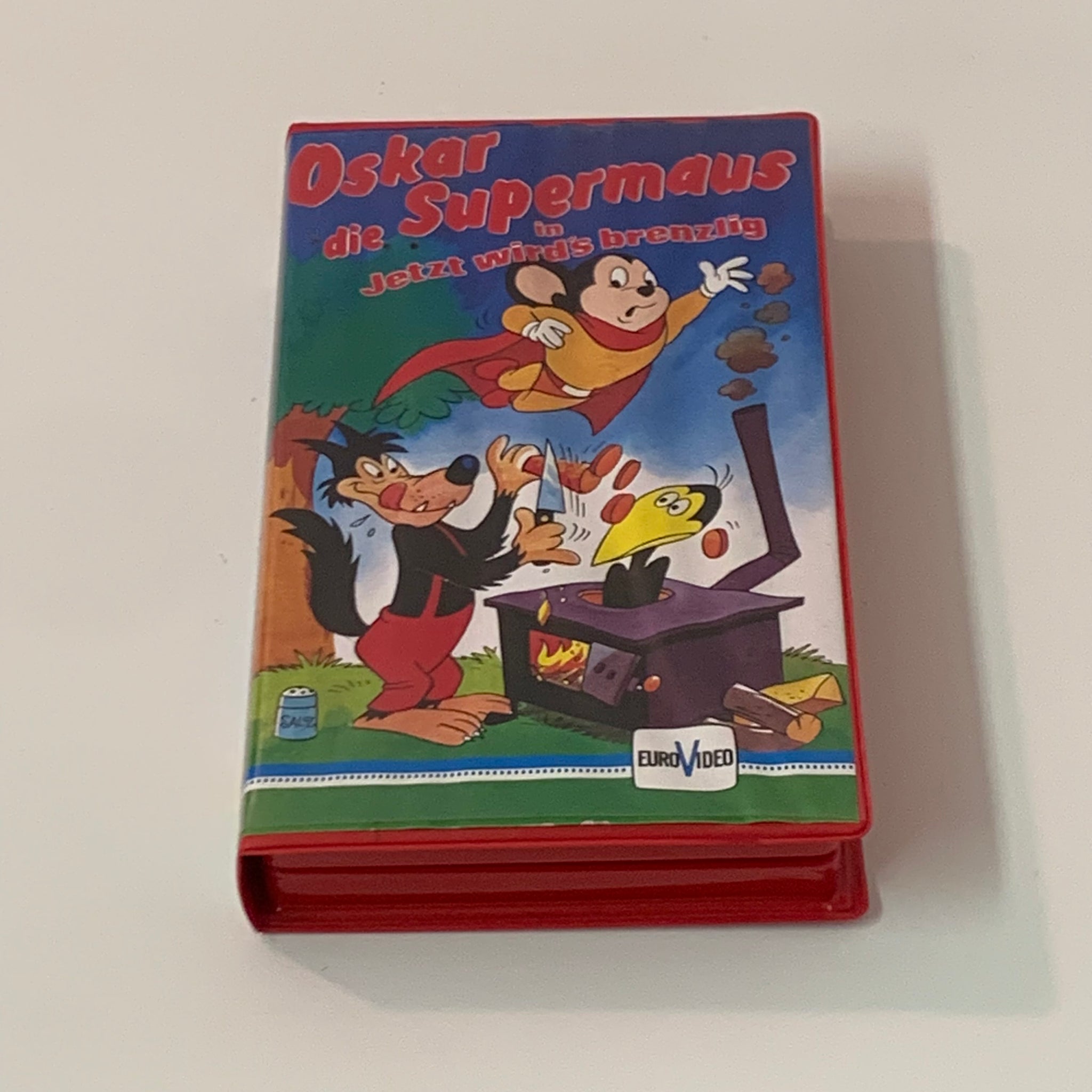 VHS Video Kassette Oskar Supermaus
Jetzt wird's brenzlig