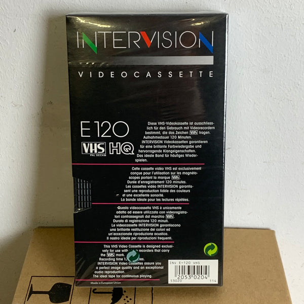VHS HQ Videokassetten-Leerkassetten 20 x
E120 NEU verschweisst