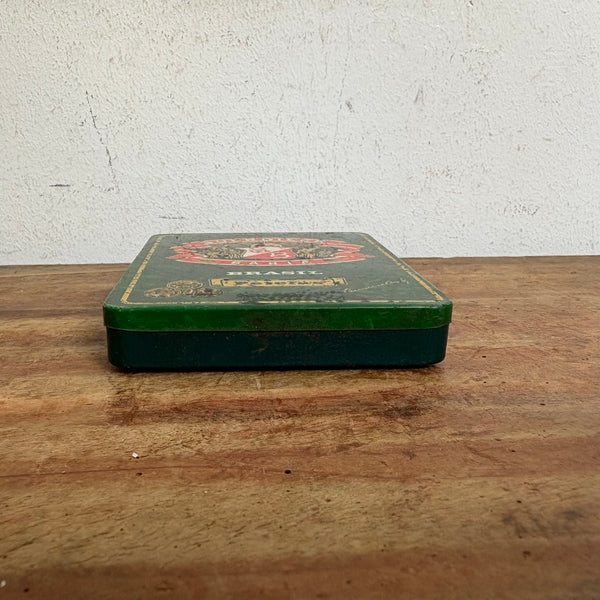 Vintage Blechdose Suerdieck Bahia Brasil Zigaretten