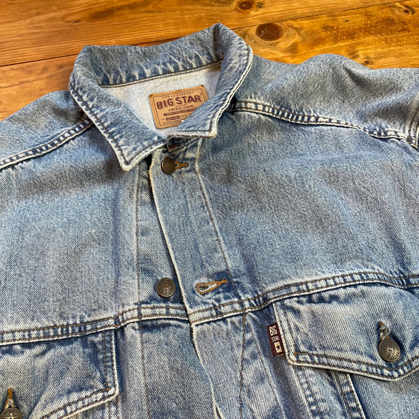 Big Star Jeansjacke - Vintage Washed Blue