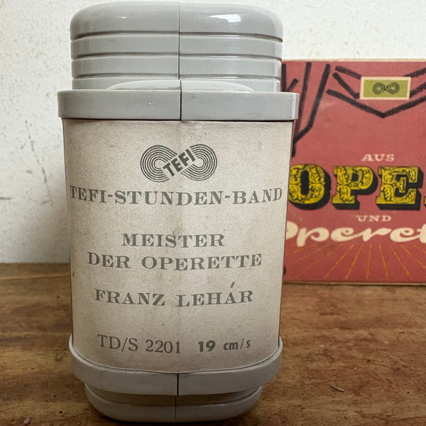 Original Tefi Stundenband für Tefifon TD/S 2201 MEISTER
DER OPERETTE FRANZ LEHAR