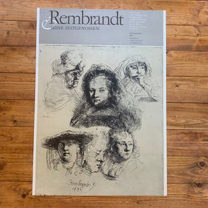 Ausstellung Plakat Rembrandt Seine Zeitgenossen