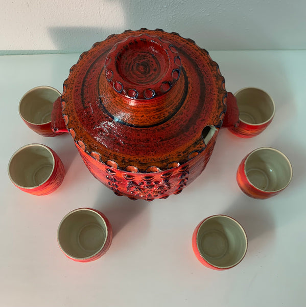 Keramik Bowle Service Dümler und Breiden 870