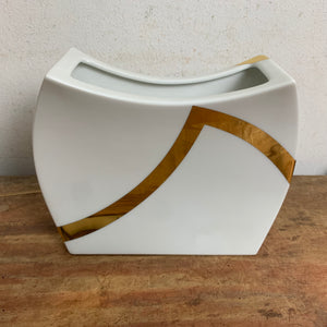 Vintage Porzellan Vase von Jan van der Vaart für Rosenthal