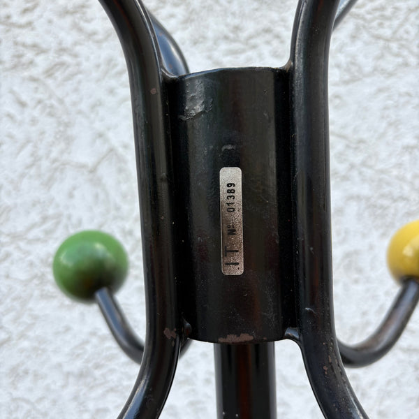 Vintage Mid Century Atomic Garderobenständer von Roger Feraud