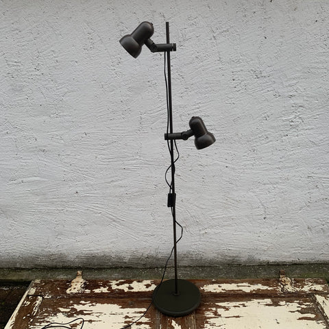 Vintage Stehlampe 2 Spot von Hustadt Leuchten