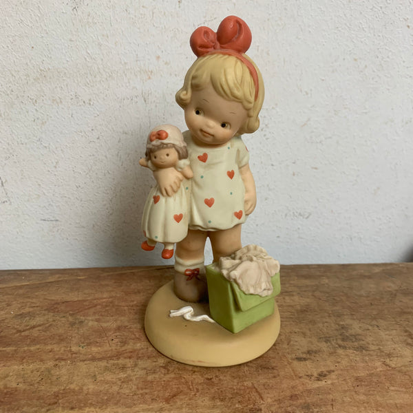 Vintage Figur Memories of Yesterday "NOTHIN' AS NICE AS A BRAND NEW FRIEND"