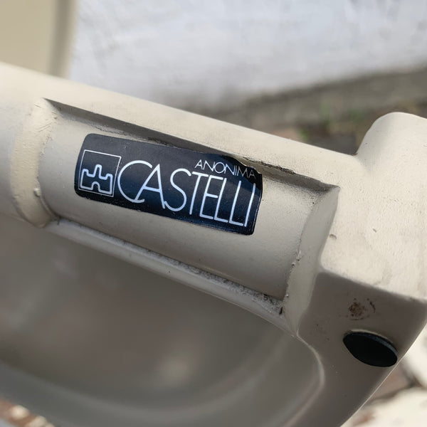 Vintage Design Klappbarer Esstisch Plano von Piretti für Anonima Castelli