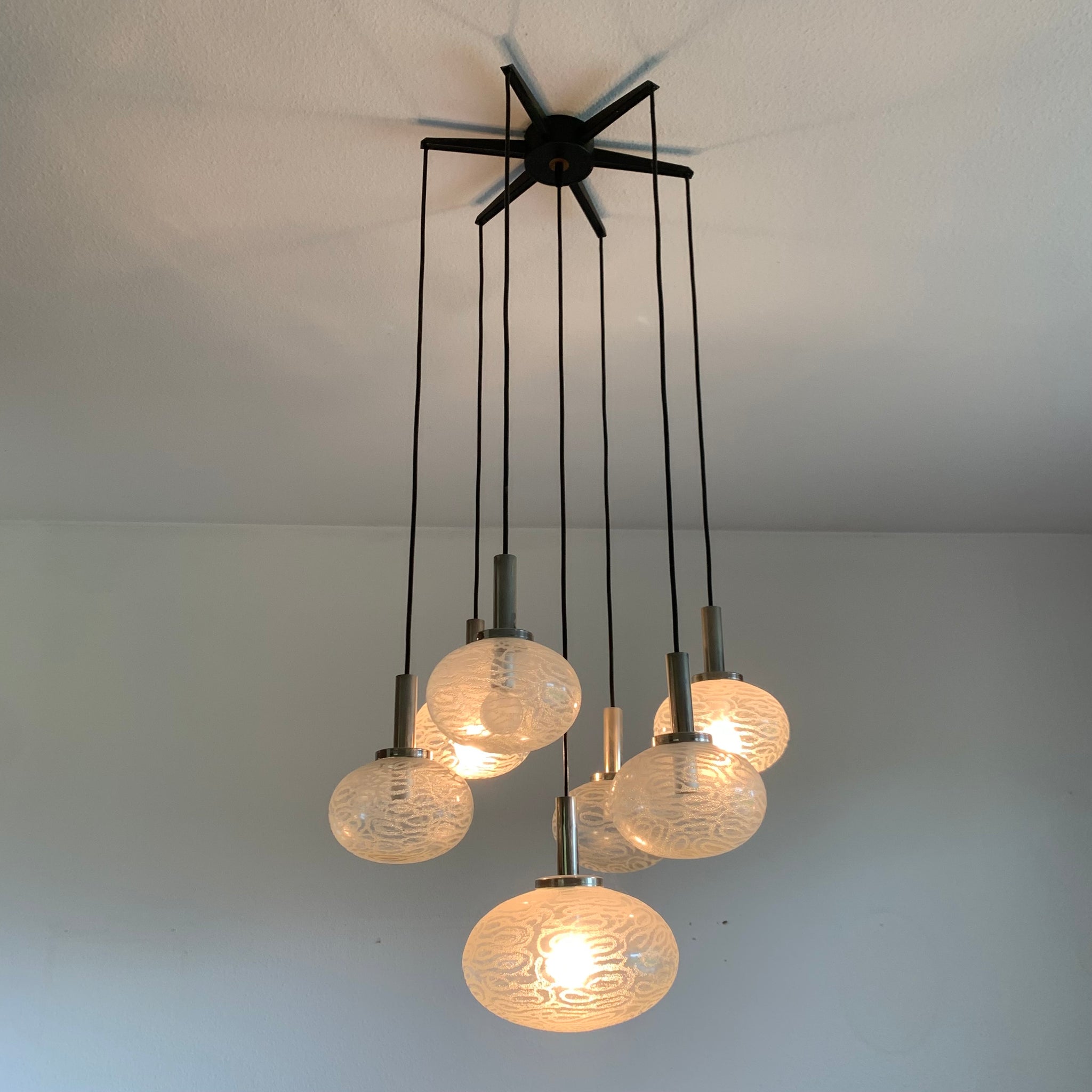 Vintage Kaskadenlampe