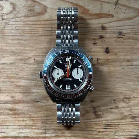 Heuer Autavia Ref. 1163 GMT Pepsi Vintage