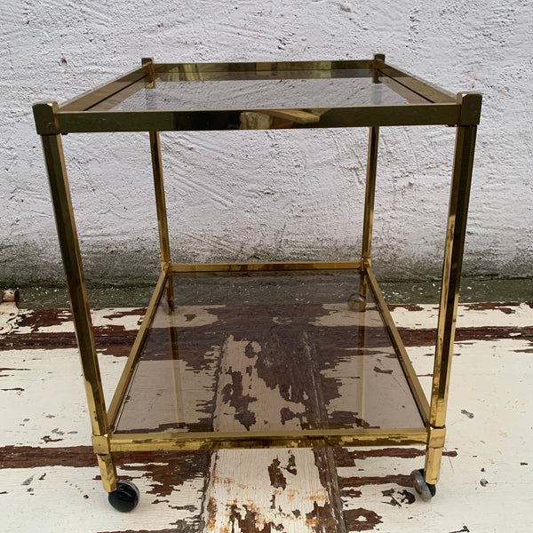 Vintage Barwagen, Beistelltisch im Hollywood Regency Style