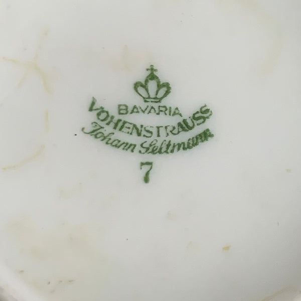 Patriotische Porzellan Tasse Gott schütze Deutschland 1914