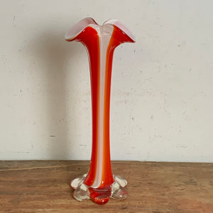 Opaline Florence Vase Vetreria Barieri