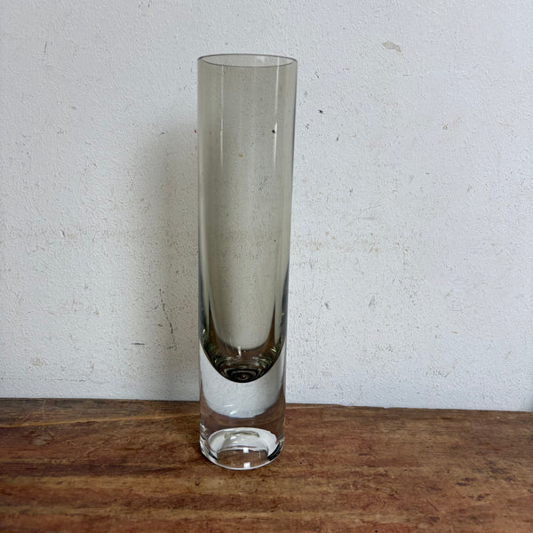Vintage Glas Vase von Roland Pösch für Gral Glas